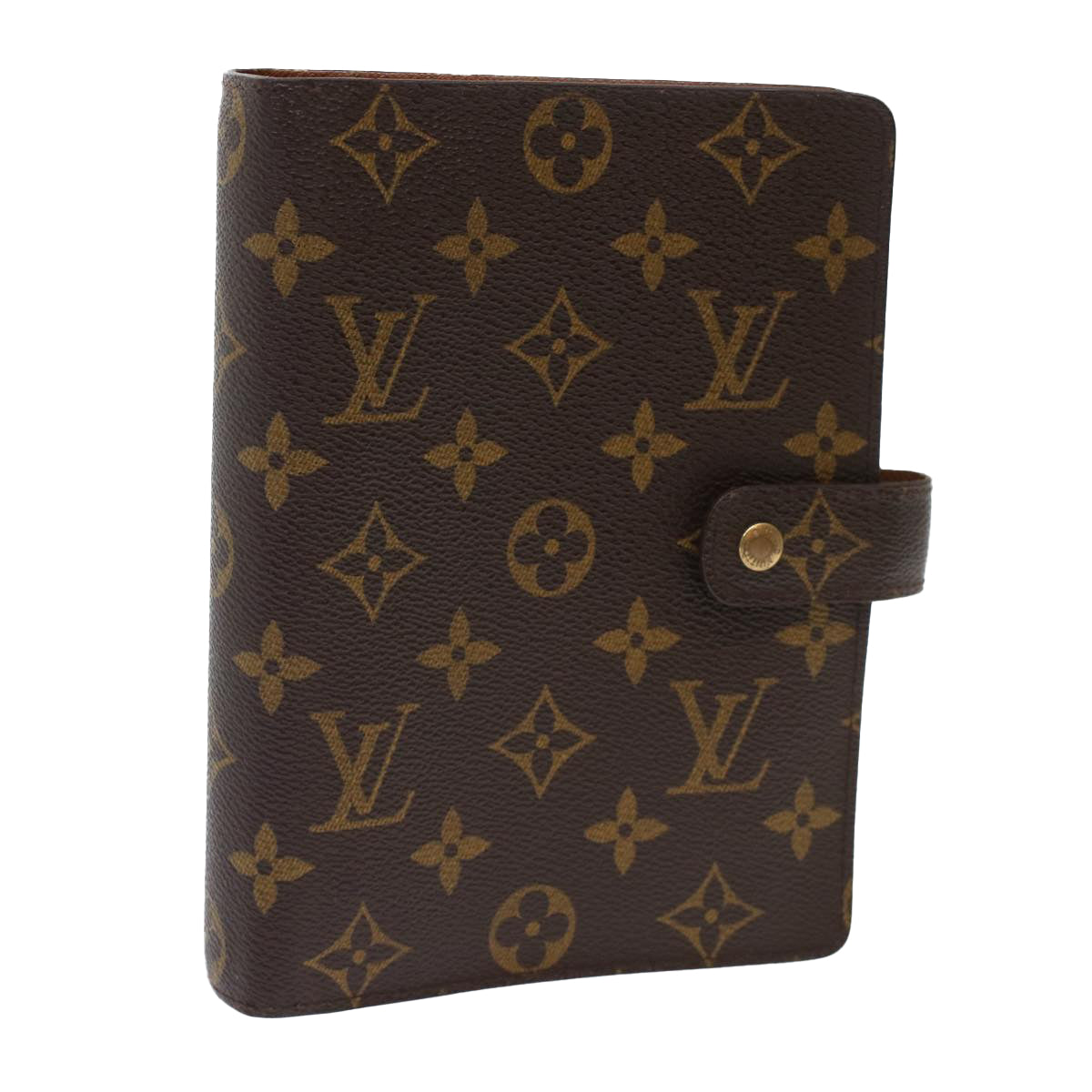 LOUIS VUITTON Monogram Agenda MM Day Planner Cover R20105 LV  49123