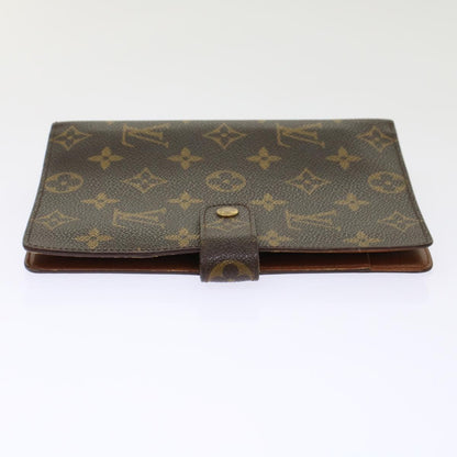 LOUIS VUITTON Monogram Agenda MM Day Planner Cover R20105 LV  49123