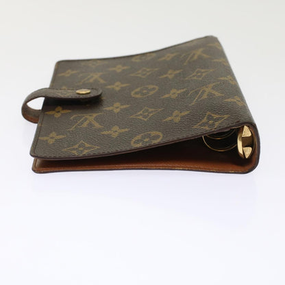 LOUIS VUITTON Monogram Agenda MM Day Planner Cover R20105 LV  49123