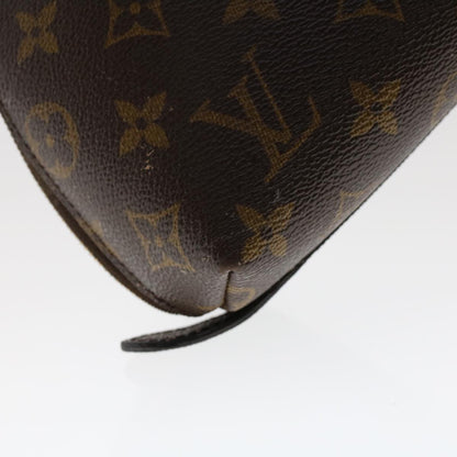 LOUIS VUITTON Monogram Trousse Demi Ronde Cosmetic Pouch M47520 LV  49187