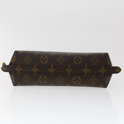 LOUIS VUITTON Monogram Trousse Demi Ronde Cosmetic Pouch M47520 LV  49187