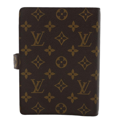LOUIS VUITTON Monogram Agenda MM Day Planner Cover R20105 LV  49188