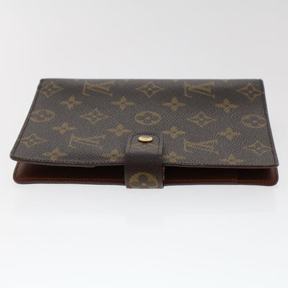 LOUIS VUITTON Monogram Agenda MM Day Planner Cover R20105 LV  49188