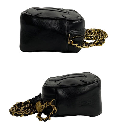 Chanel CC Tassel Mini Camera Bag  Leather Crossbody Bag in Good condition