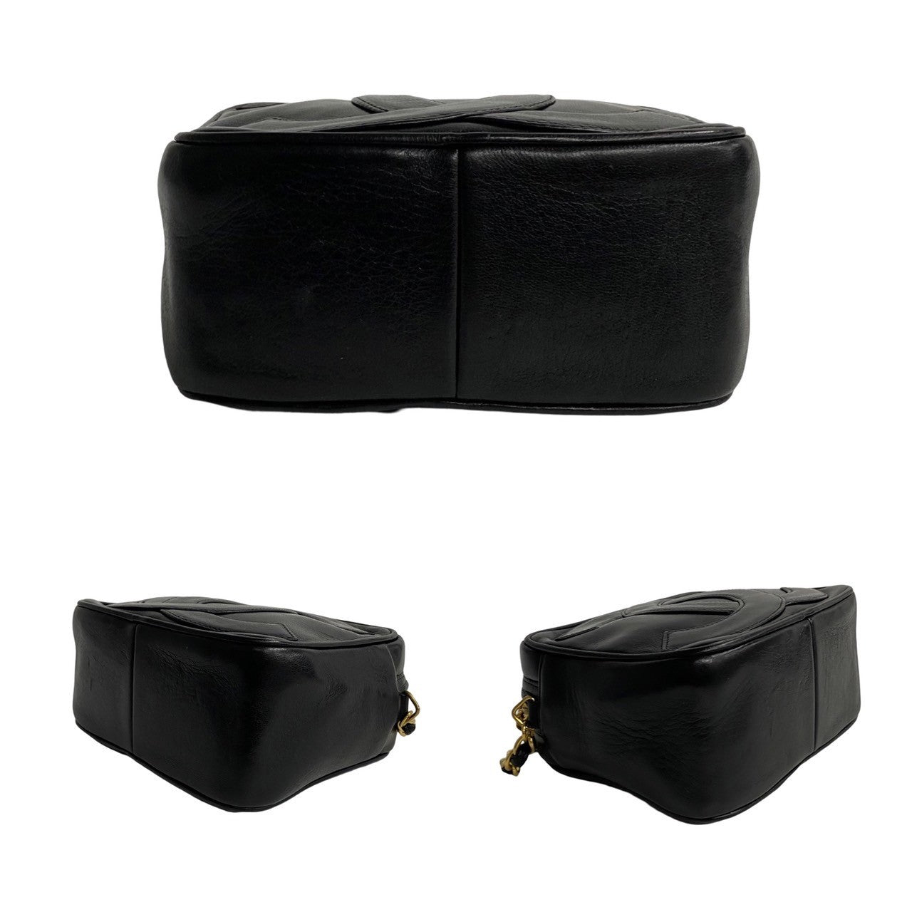 Chanel CC Tassel Mini Camera Bag  Leather Crossbody Bag in Good condition