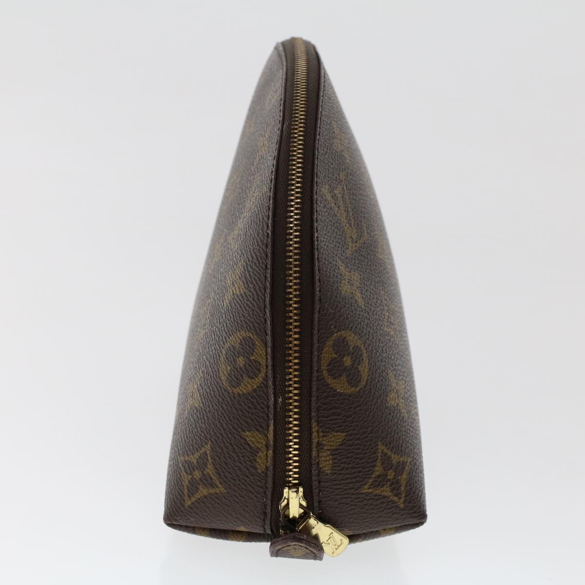 LOUIS VUITTON Monogram Trousse Demi Ronde Cosmetic Pouch M47520 LV  49212