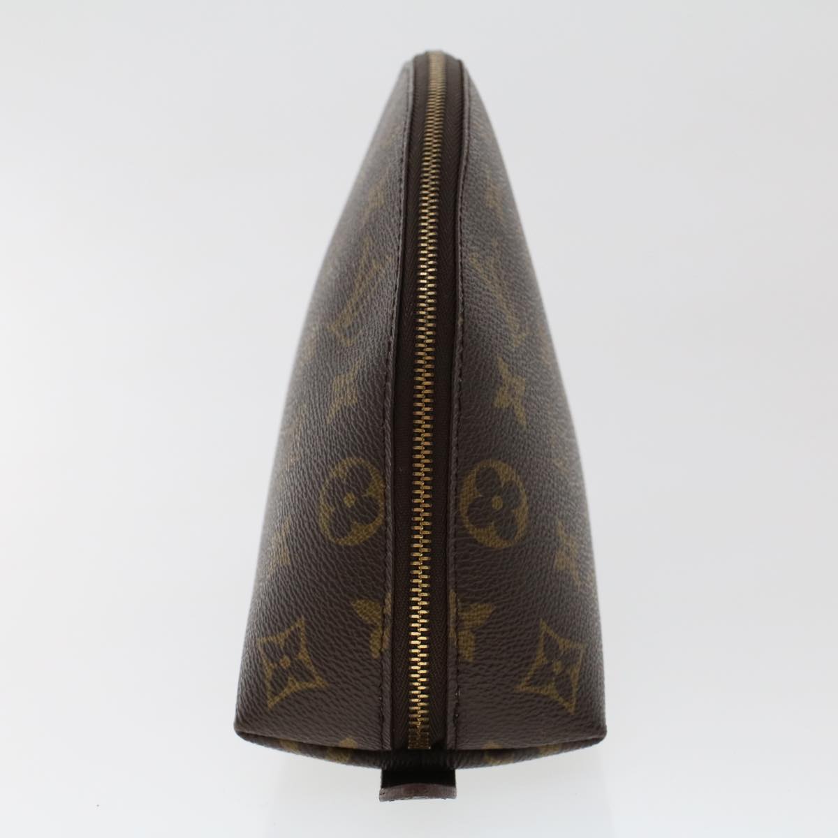 LOUIS VUITTON Monogram Trousse Demi Ronde Cosmetic Pouch M47520 LV  49212