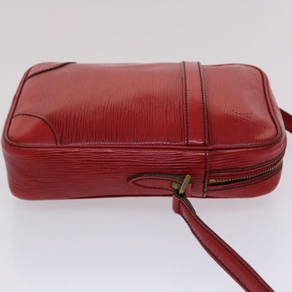 LOUIS VUITTON Epi Danube Shoulder Bag Red M45637 LV  49261