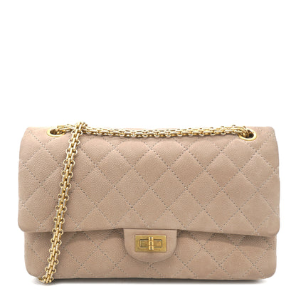 2.55 Reissue Flap Bag Nubuck Beige 226