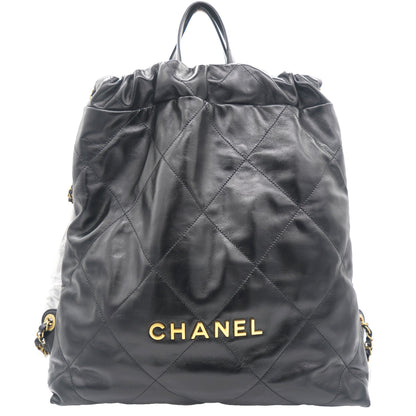 22 large backpack Black
