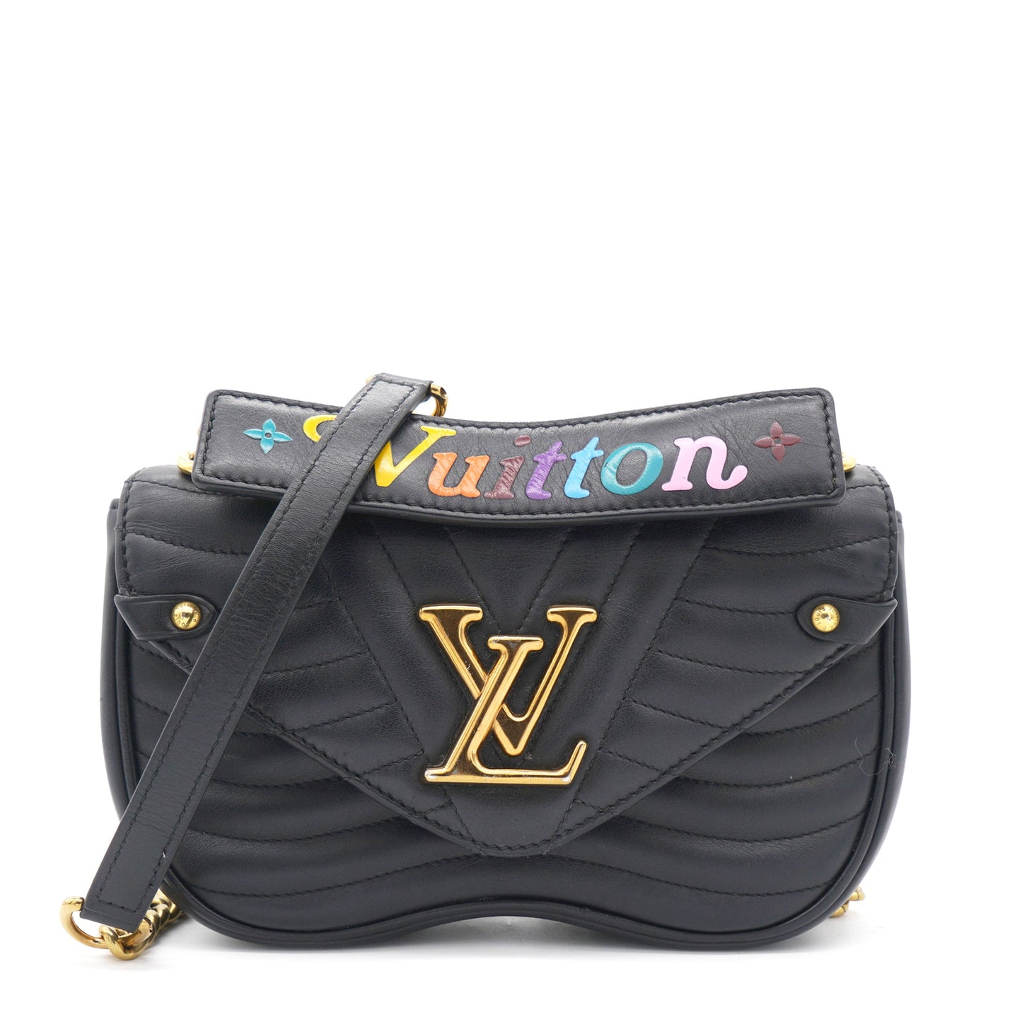 Louis-vuitton New Wave Chain Bag Black