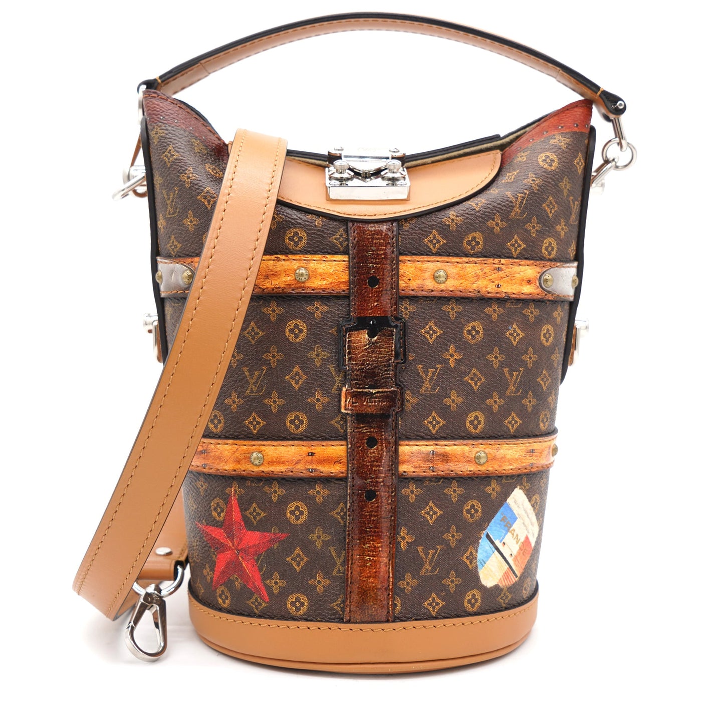 Louis-vuitton Transformed Monogram Time Trunk Duffle Bag