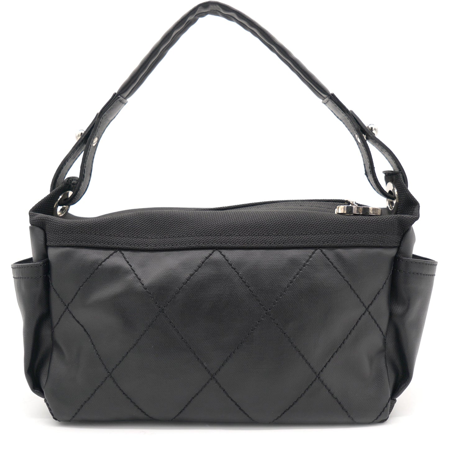 Black Canvas Paris-Biarritz Shoulder Bag
