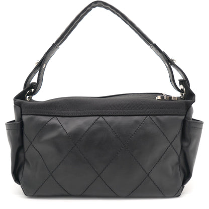 Black Canvas Paris-Biarritz Shoulder Bag