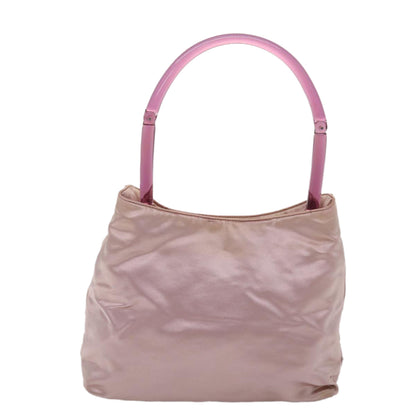 Prada Hand Bag Satin Pink  49310