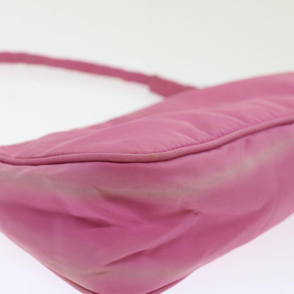 Prada Accessory Pouch Nylon Pink  49322