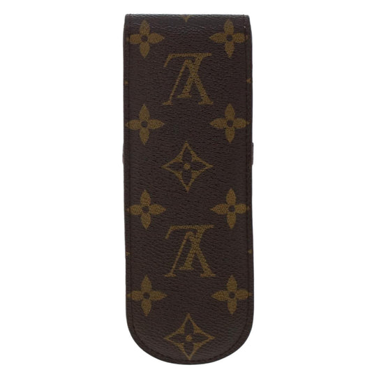 LOUIS VUITTON Monogram Etui Lunette Rabat Glasses Case M62970 LV Auth 49360