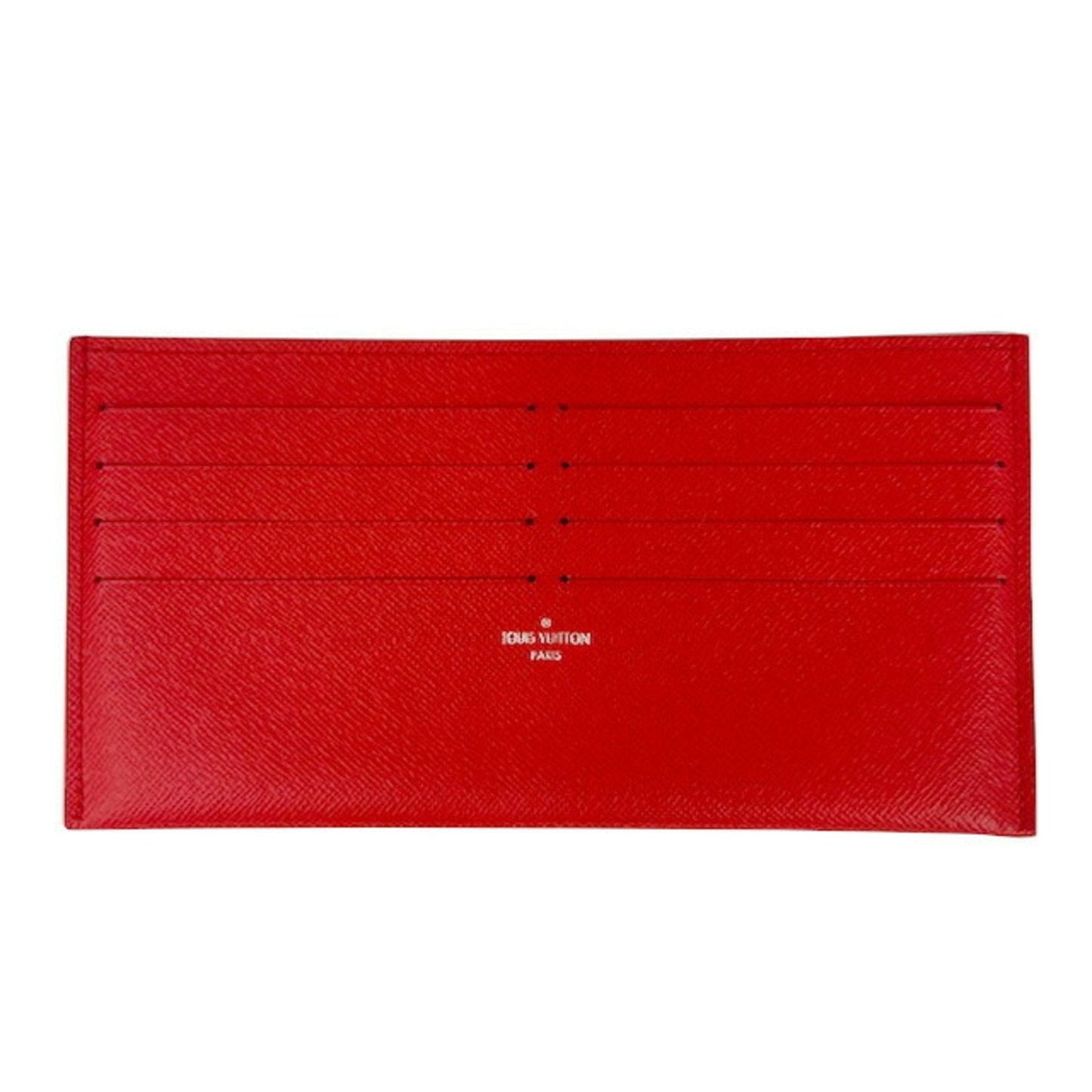 Louis Vuitton Red Leather Felicie wallet accessories