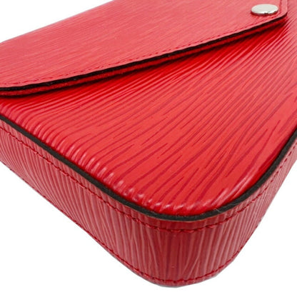 Louis Vuitton Red Leather Felicie wallet accessories