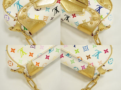 Louis Vuitton White Canvas Marilyn handbag bag