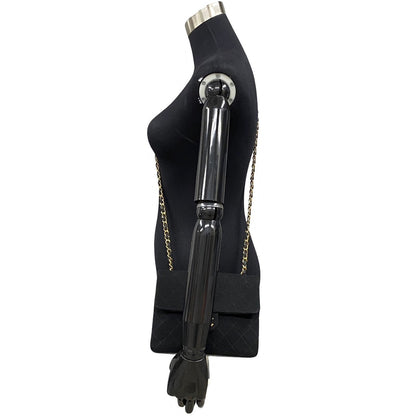 Chanel CC Satin Flap Crossbody Bag  Canvas Crossbody Bag in Good condition