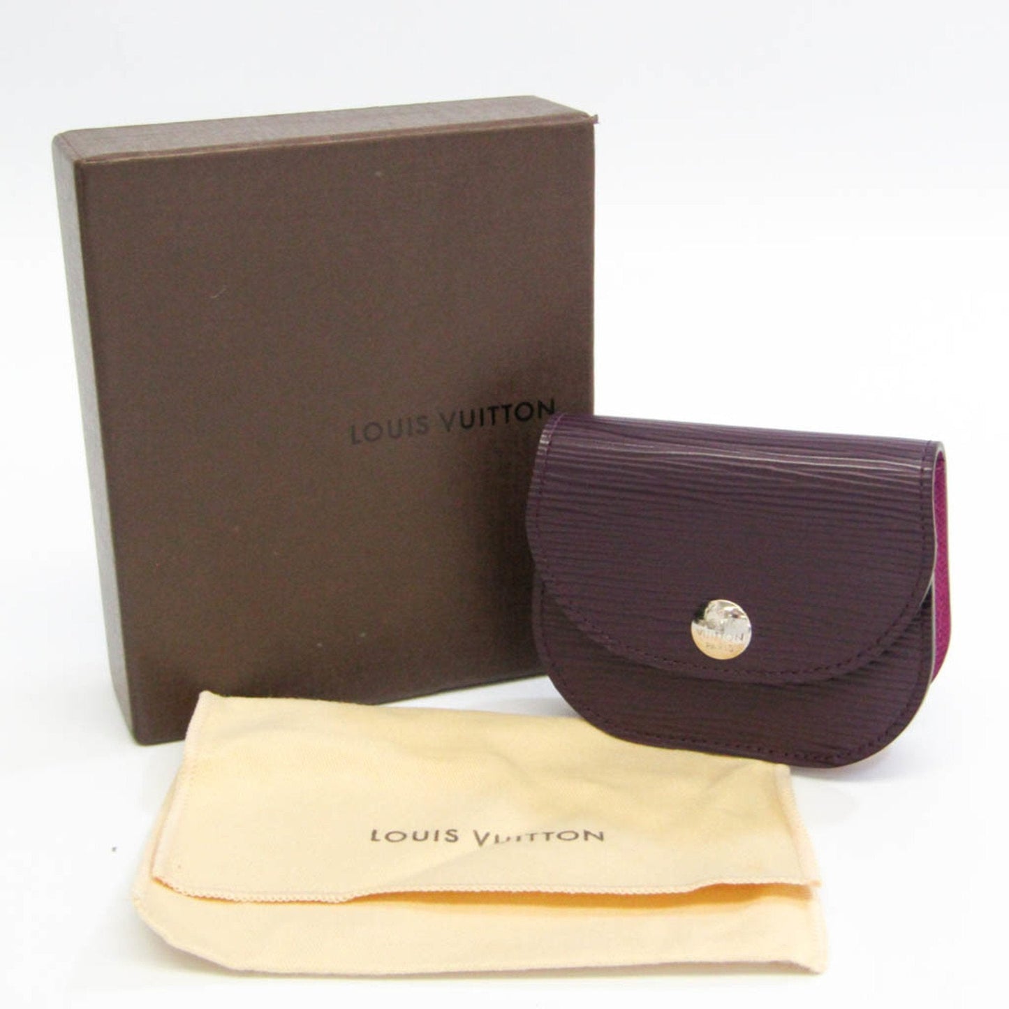 Louis Vuitton Purple Leather Accordeon wallet wallet accessories