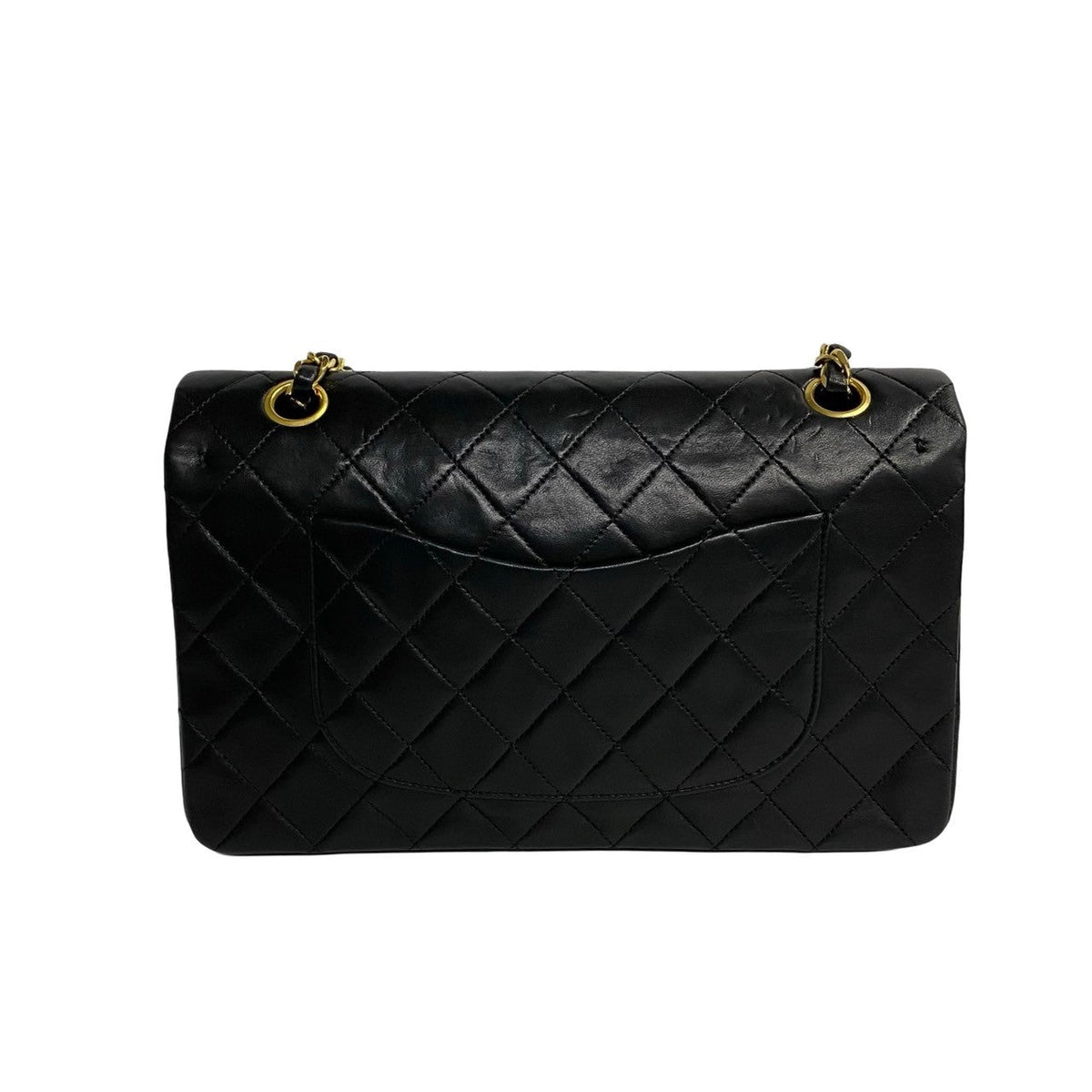 Chanel Medium Classic Double Flap Bag  Leather Crossbody Bag in Good condition