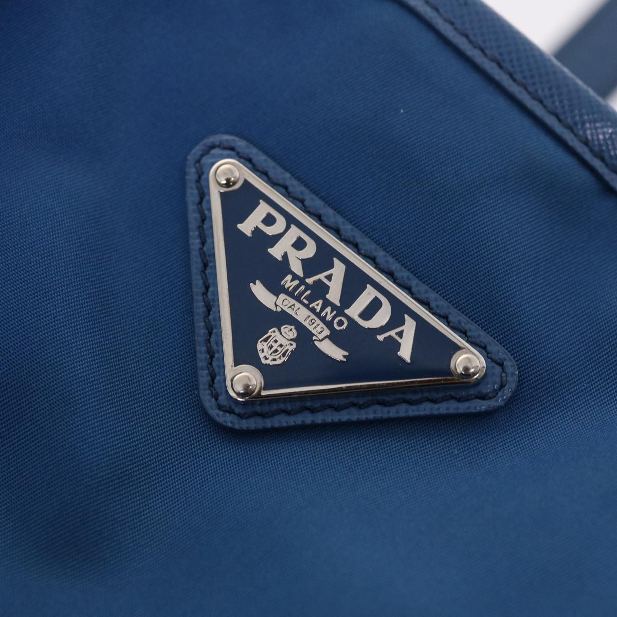 Prada Tote Bag Nylon 2way Blue  49821