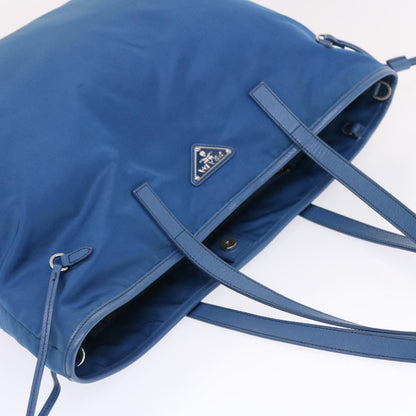 Prada Tote Bag Nylon 2way Blue  49821