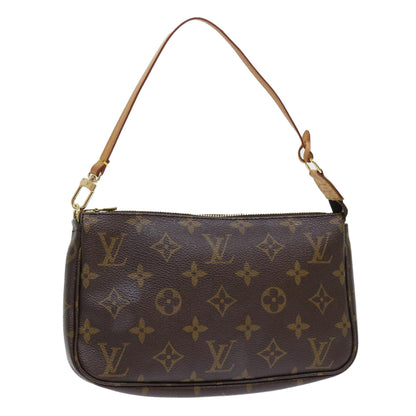 LOUIS VUITTON Monogram Pochette Accessoires Pouch M51980 LV Auth 49973