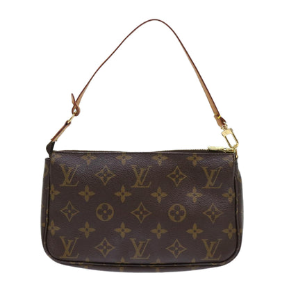 LOUIS VUITTON Monogram Pochette Accessoires Pouch M51980 LV Auth 49973