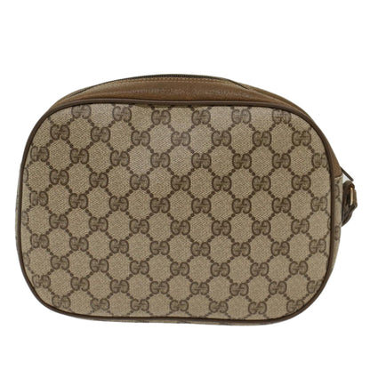 GUCCI GG Canvas Web Sherry Line Clutch Bag Beige Red 8901034  49988