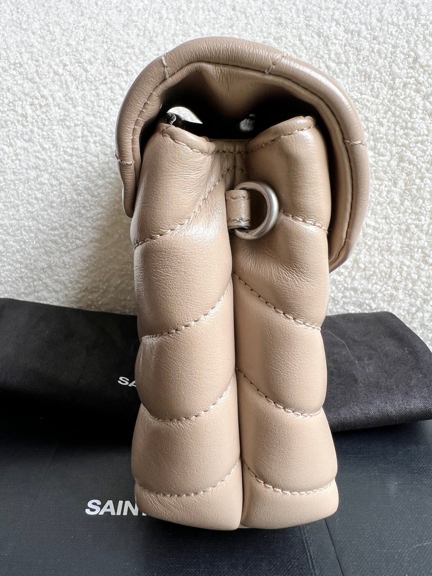 Yves Saint Laurent (YSL) Beige Toy Lou Lou