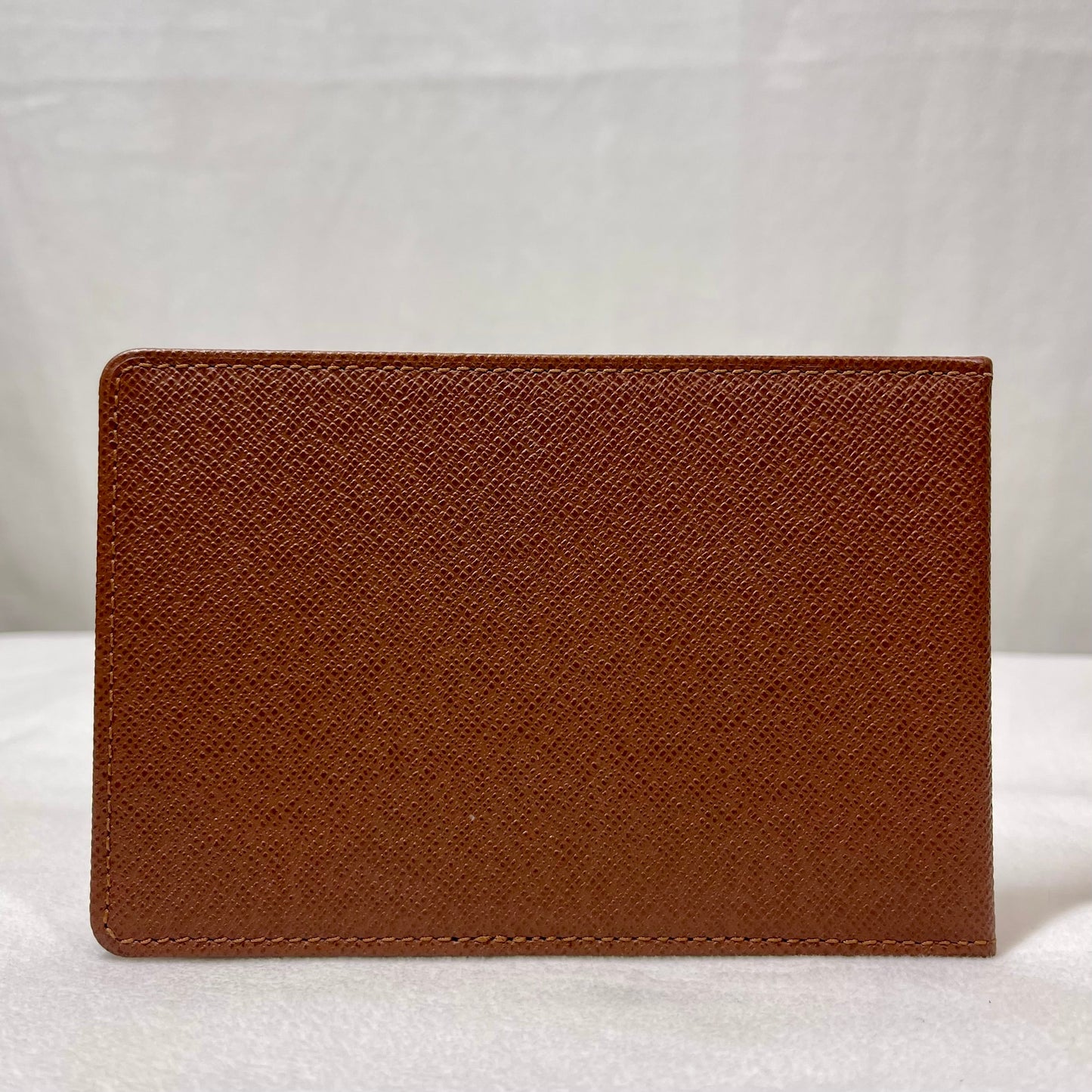 LOUIS VUITTON Brown Taiga Men's Wallet Set TS3695