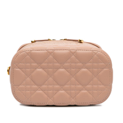 Small Lambskin Cannage DiorTravel Vanity Case