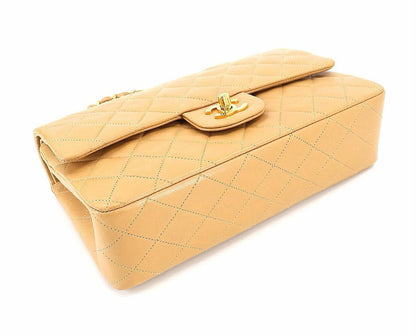 Chanel Classic Vintage beige bag