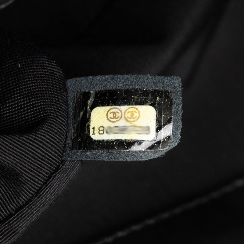 Chanel Leather Le Boy Flap Bag  Leather Shoulder Bag in Good condition