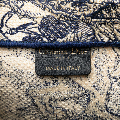 Embroidered Toile De Jouy Catherine Tote