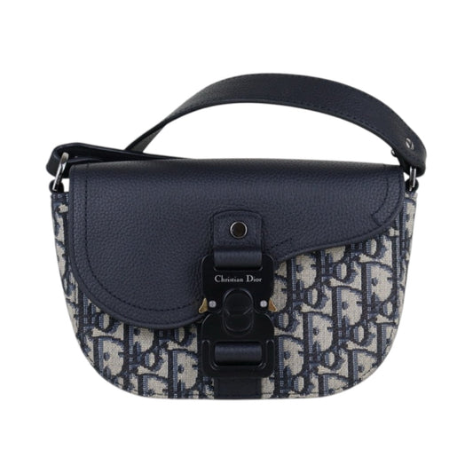 Excellent（Rank SA）｜   Dior Trotter Saddle Mini Shoulder Bag Black  ｜H25031203