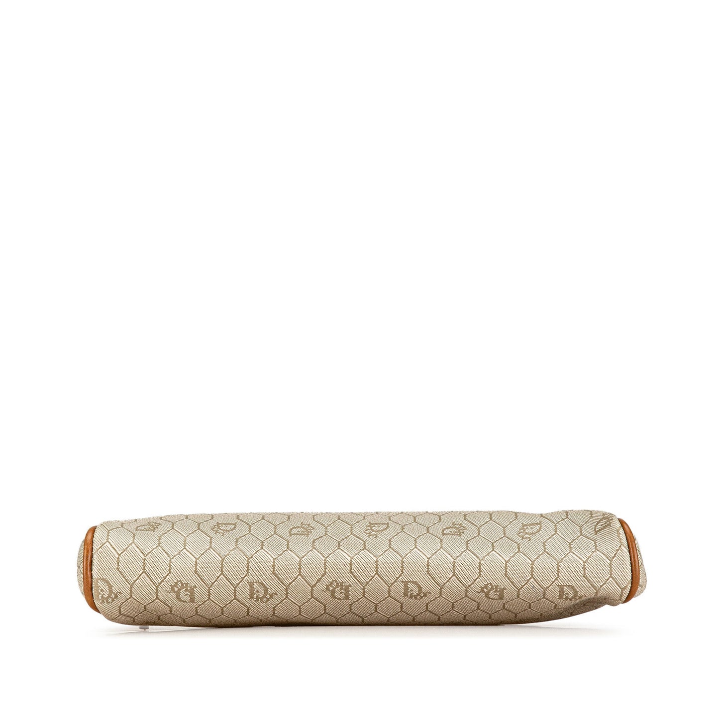 Honeycomb Coated Canvas Clutch
