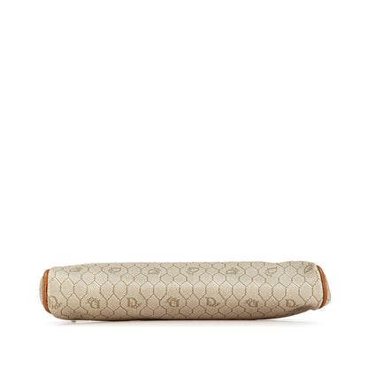 Honeycomb Coated Canvas Clutch