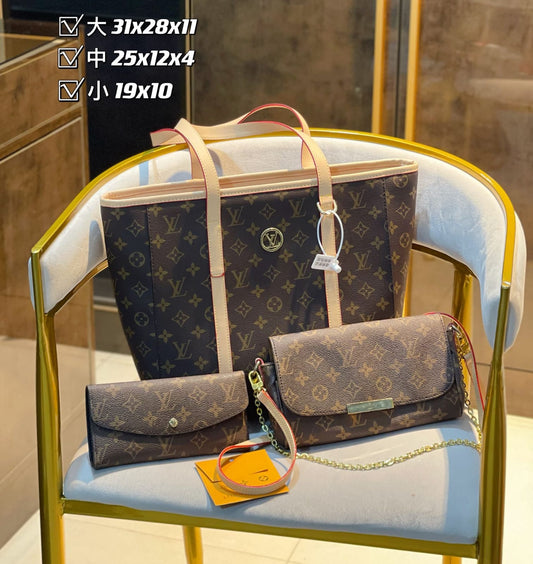 Louis Vuitton Tote Handbag Sets