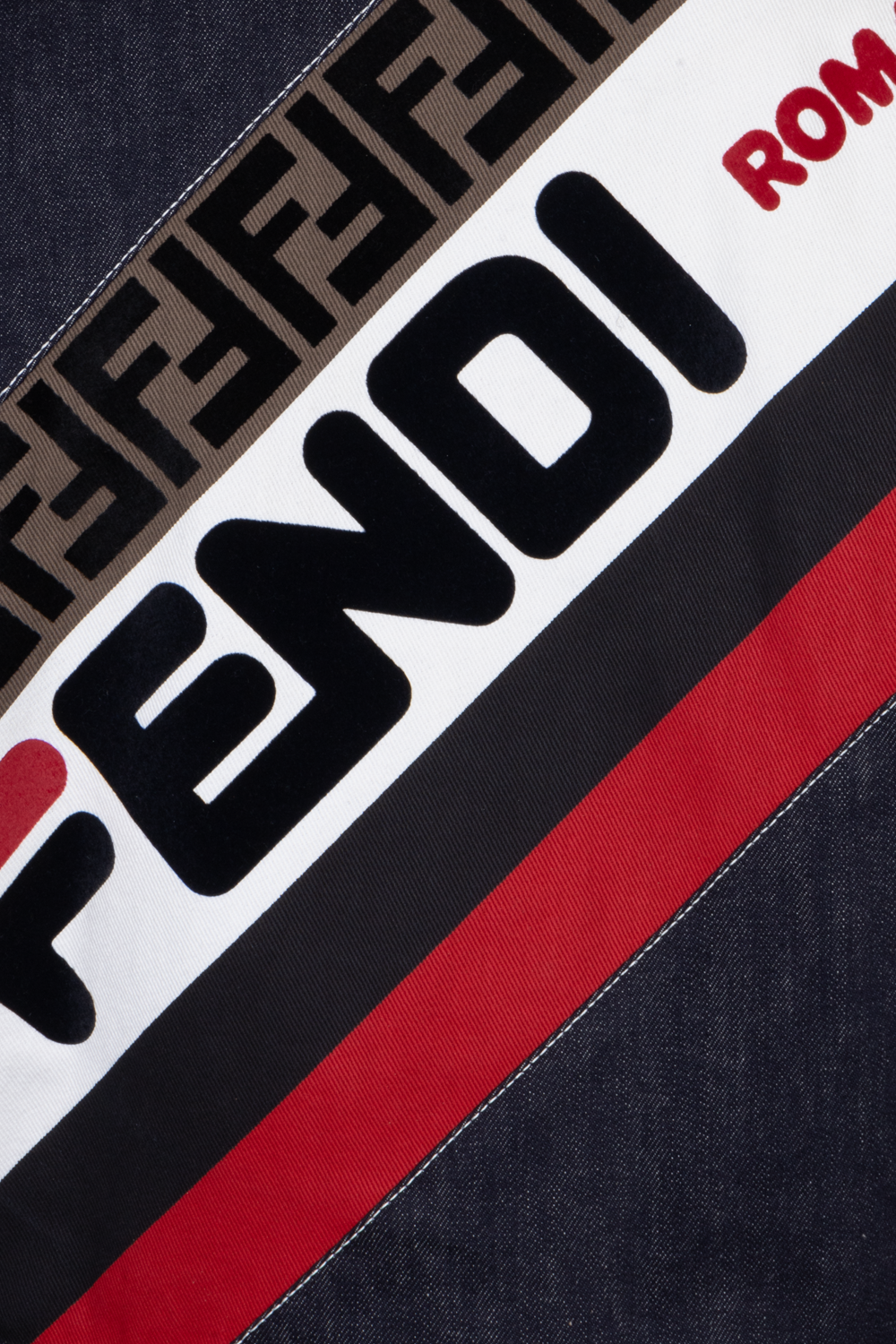 FENDI X FILA Denim Jacket