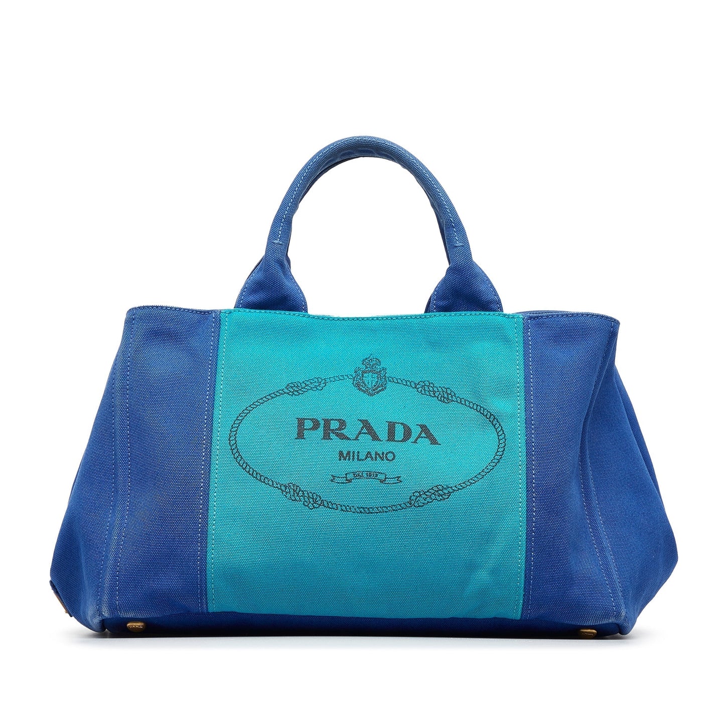 Prada Canapa Logo Satchel