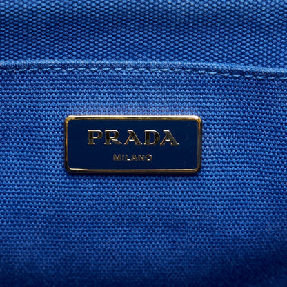 Prada Canapa Logo Satchel