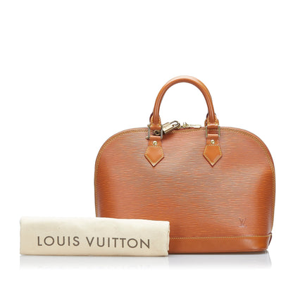 Louis Vuitton Alma PM Brown Epi