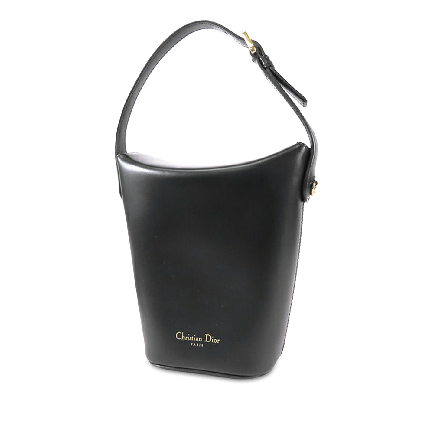 Mini Calfskin 30 Montaigne Amber Bucket Bag