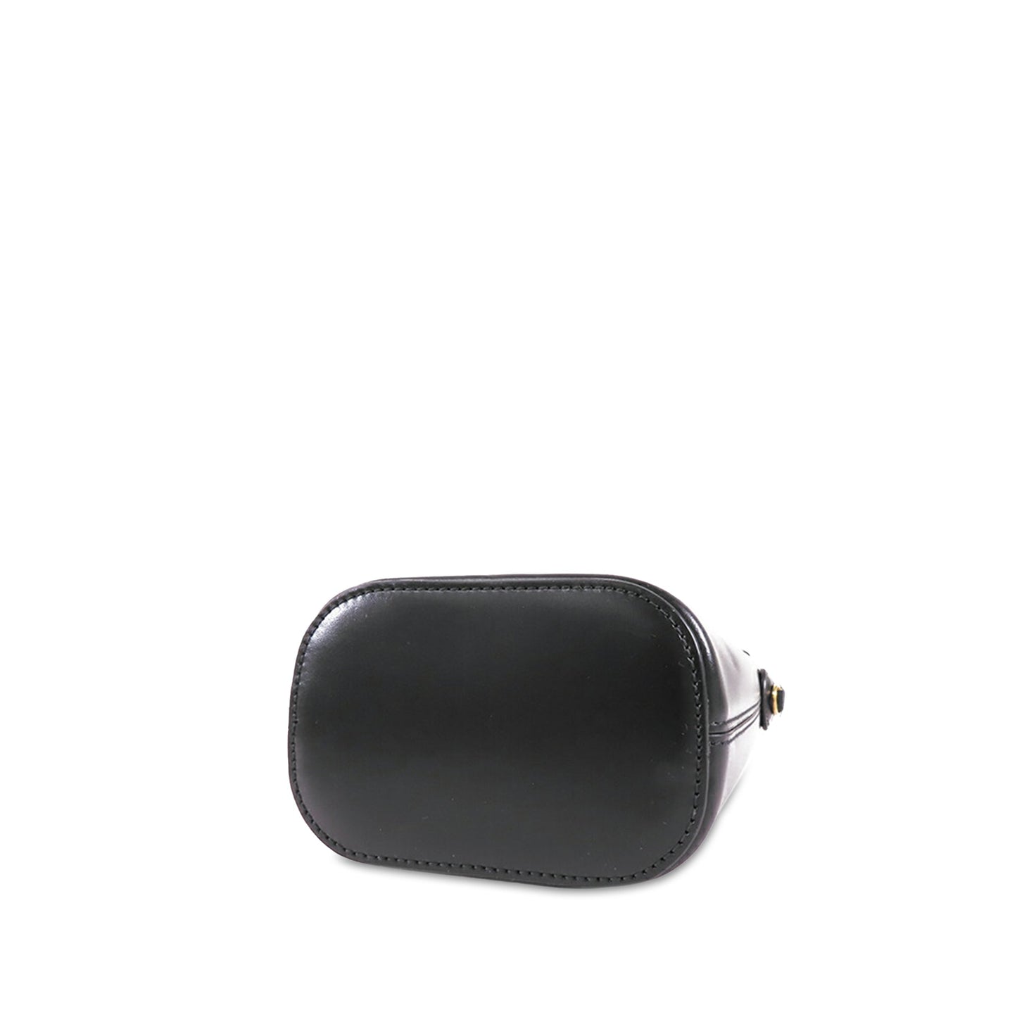 Mini Calfskin 30 Montaigne Amber Bucket Bag