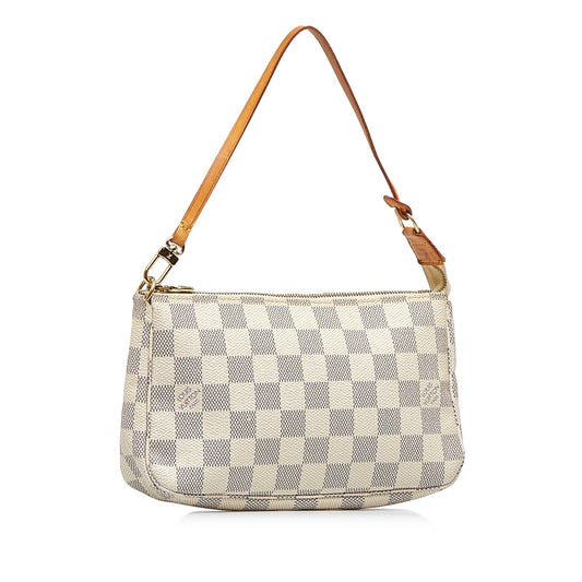 LOUIS VUITTON Damier Azur Pochette Accessoires Baguette