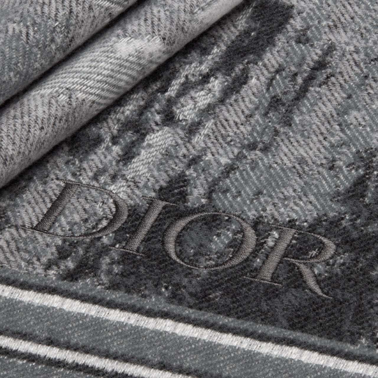 Christian Dior x Peter Doig Blanket Scarf